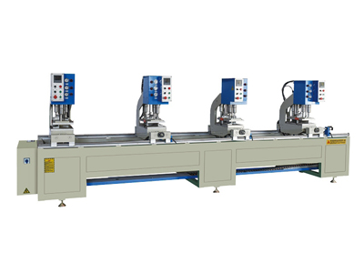 Four-position single-sided seamless welding machine