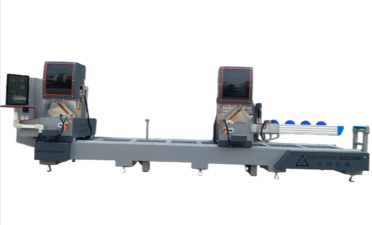 塑钢门窗加工设备出口越南550/600双头精密锯